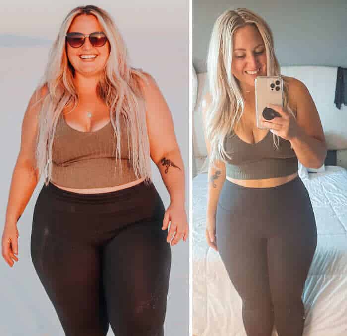 Risultati Spirulina Ultra: confronto prima e dopo, pancia più piatta e girovita ridotto