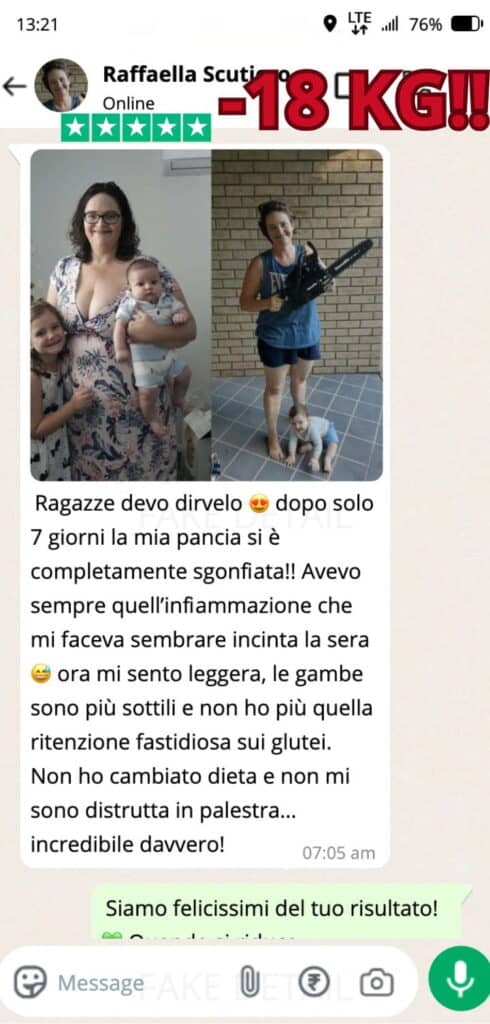 Ragazza felice con perdita di peso di 18 kg e allenamento in palestra.