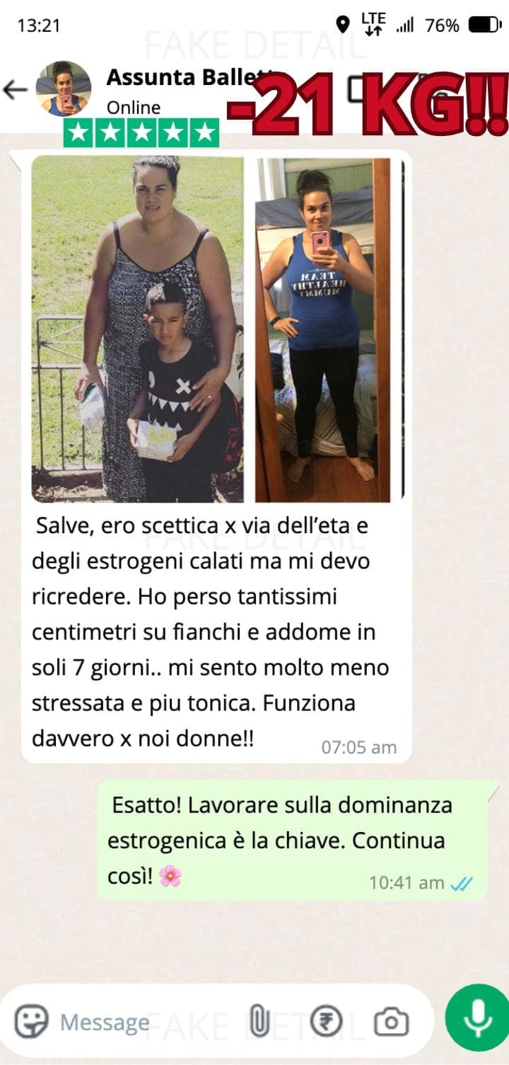 Donna e ragazza sorridenti dopo perdita di peso significativa.