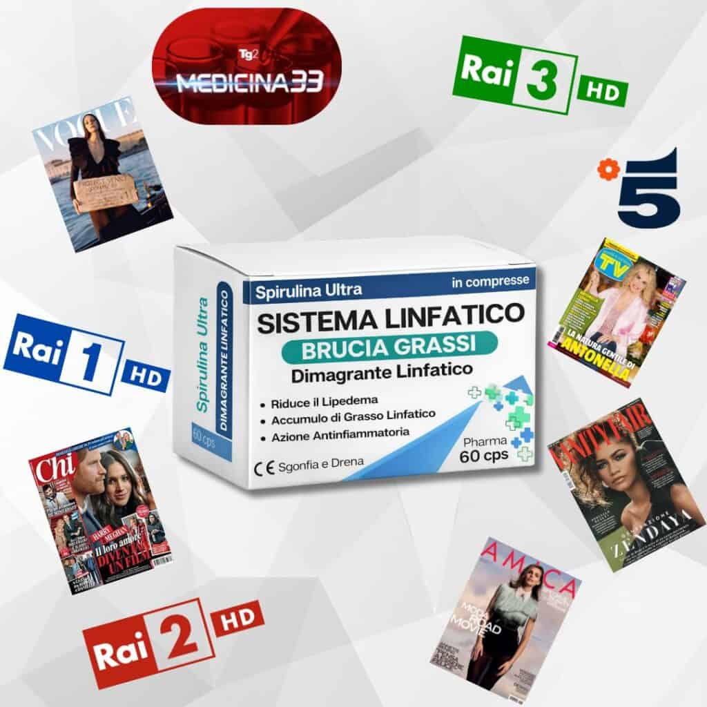 Integratore per il sistema linfatico e dimagrante brucia grassi.