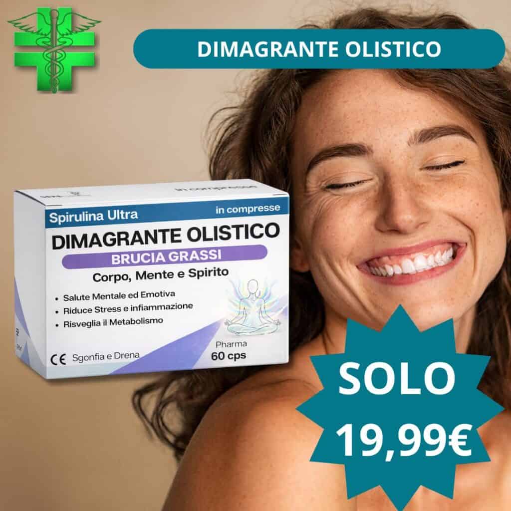 Integratore di Spirulina Ultra con brucia grassi e benessere.