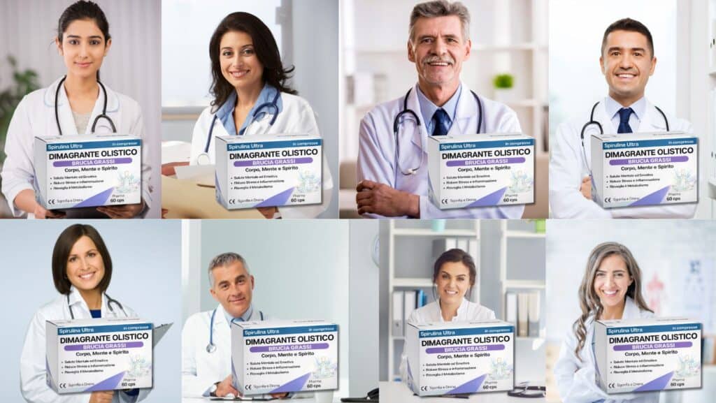 Professionisti medici con certificati di diagnosi e trattamento.