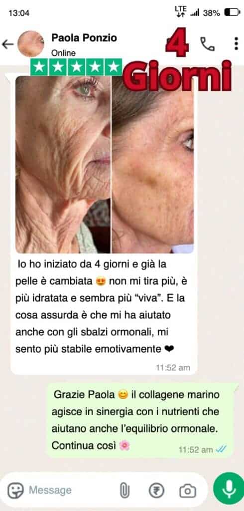 Crema anti-invecchiamento con texture morbida e idratante.