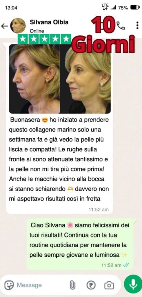 Crema anti-invecchiamento per pelle liscia e compatta.