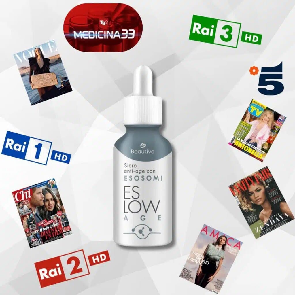 Siero antietà con Esosomi, trattamento viso anti-età, innovativo e naturale.